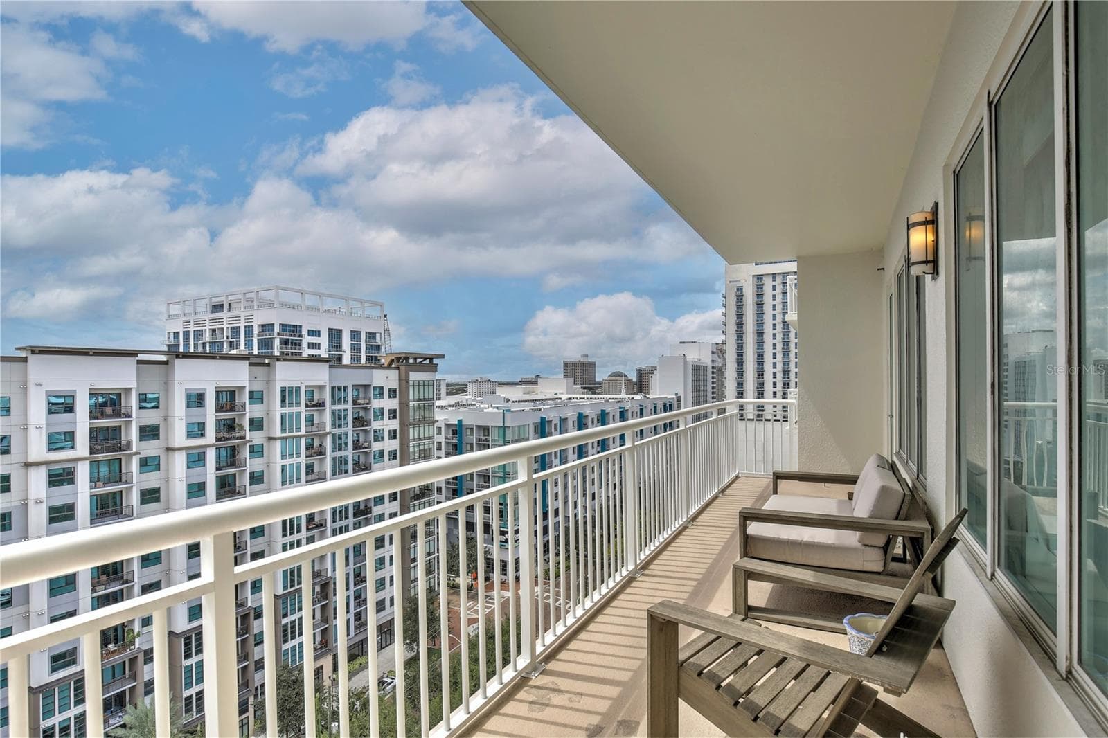 Private Balcony - 100 S EOLA DR #1413, ORLANDO