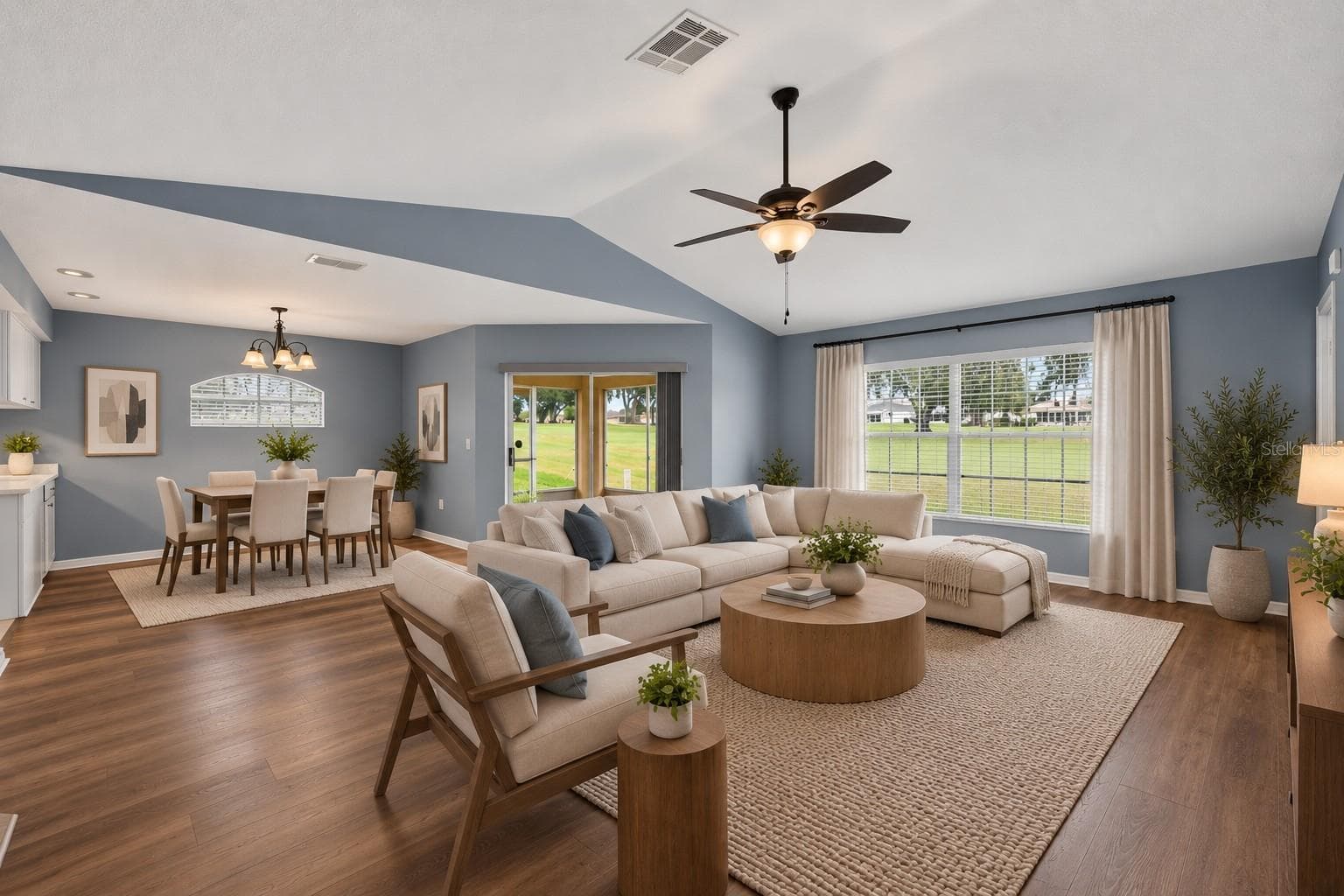 Living Room Dining room combo - 11048 MOSHIE LN, SAN ANTONIO