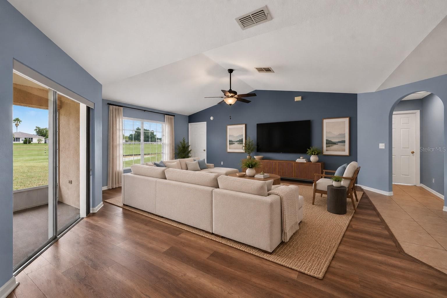 living Room - 11048 MOSHIE LN, SAN ANTONIO