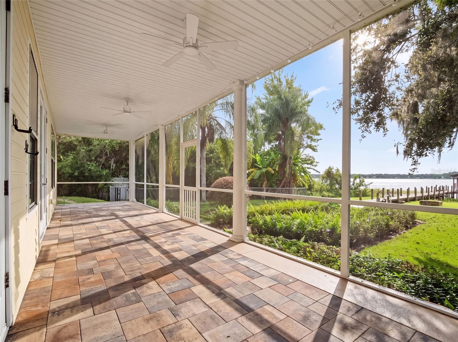 back patio - 7751 SADLER RD, MOUNT DORA