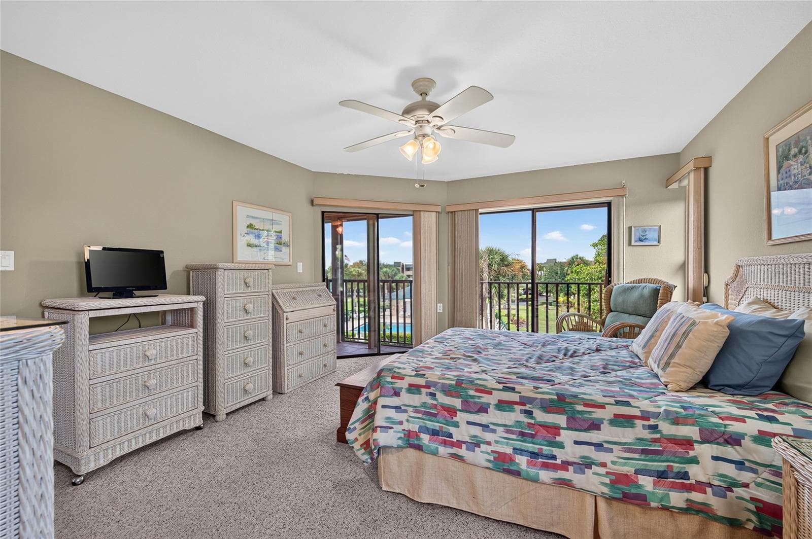 Sliding door access to lanai - 601 SHREVE ST #66C, PUNTA GORDA