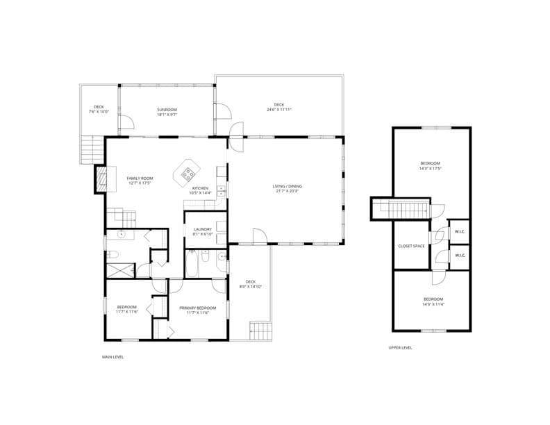 Floor Plan - 5545 Pine Ridge Drive, Connelly Springs