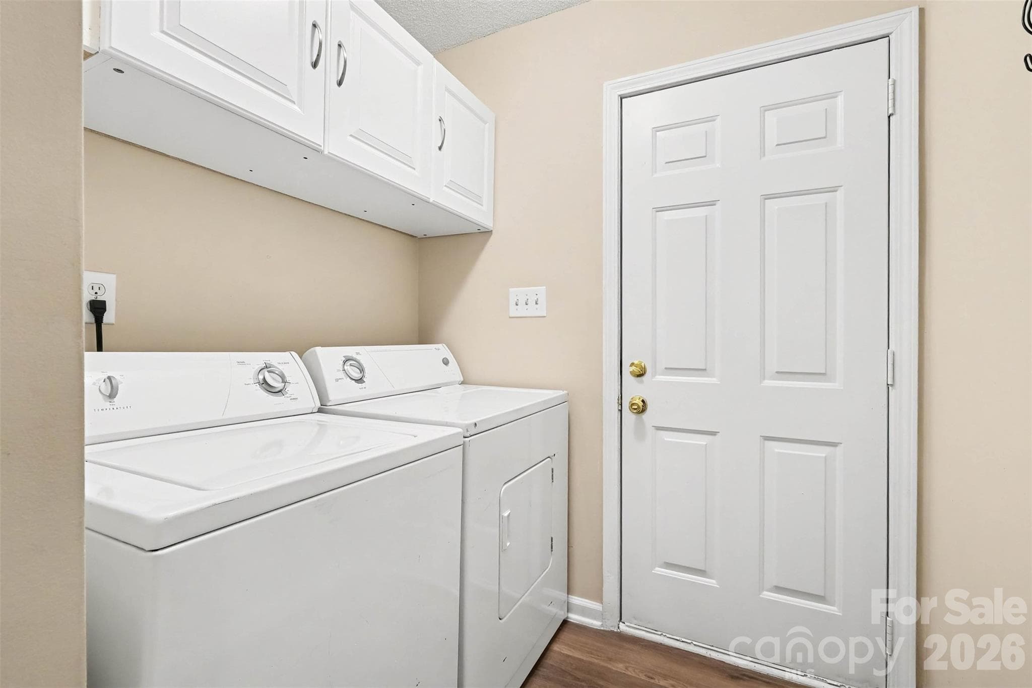 Laundry Room with garage access - 11609 Long Forest Drive, Charlotte