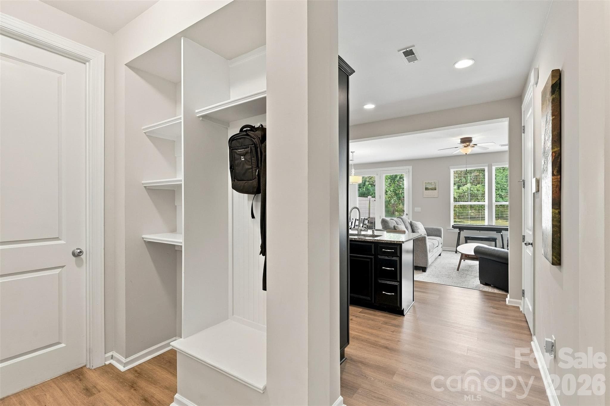 Front foyer w/ dropzone - 1020 Archibald Avenue, Fort Mill