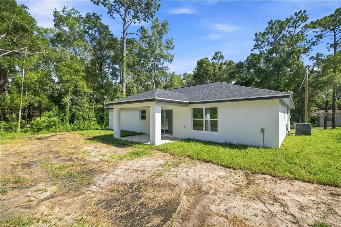 Rear View of Home - 20615 SW Robin DR, DUNNELLON FL 34431, Dunnellon