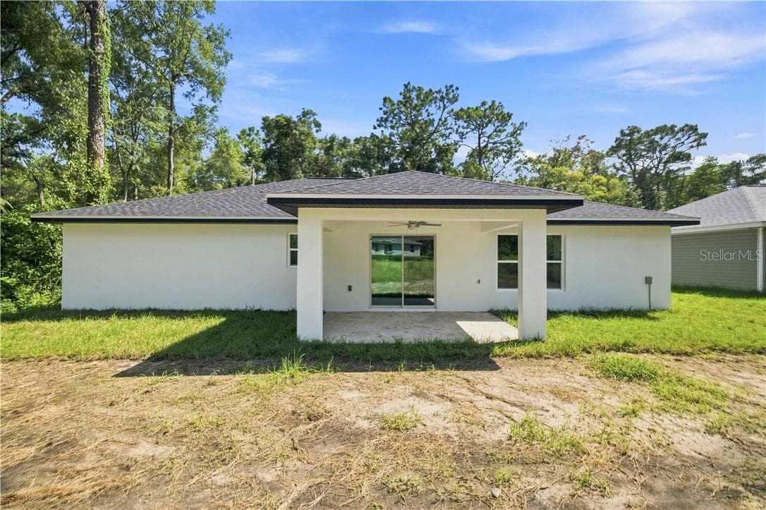 Rear View of Home - 20615 SW Robin DR, DUNNELLON FL 34431, Dunnellon