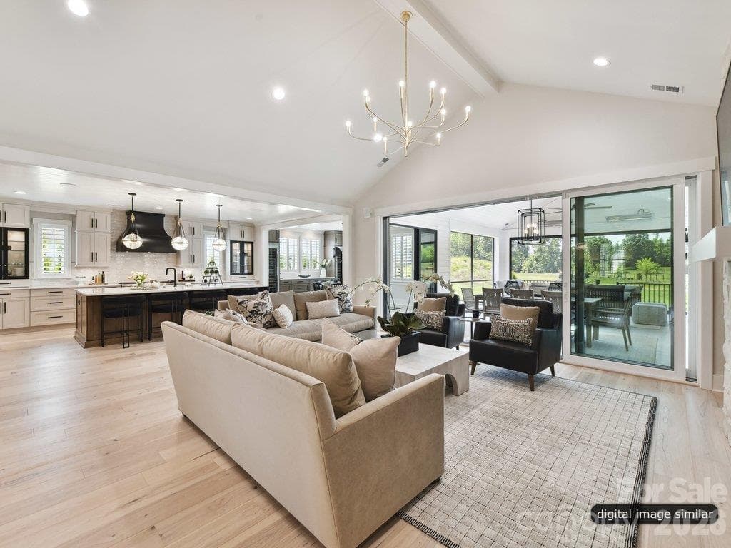 Grand Great Living Room - 2804 Forest Lawn Drive, Weddington