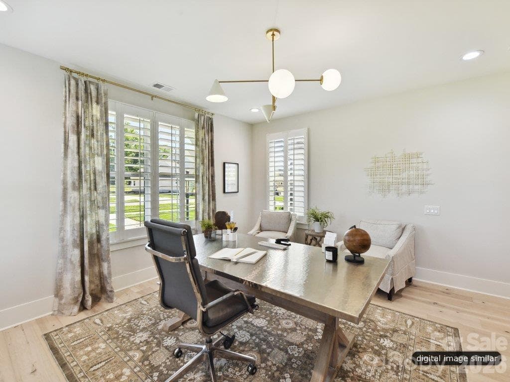 Downstairs Study - 2804 Forest Lawn Drive, Weddington