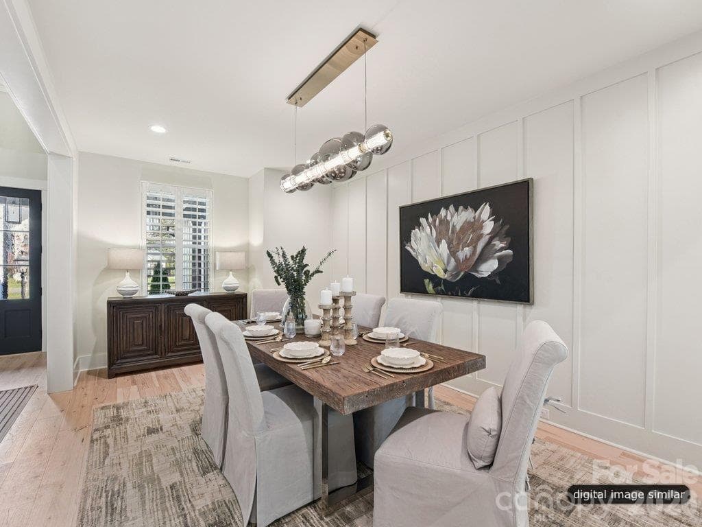 Salon/Formal Dining Room - 2804 Forest Lawn Drive, Weddington