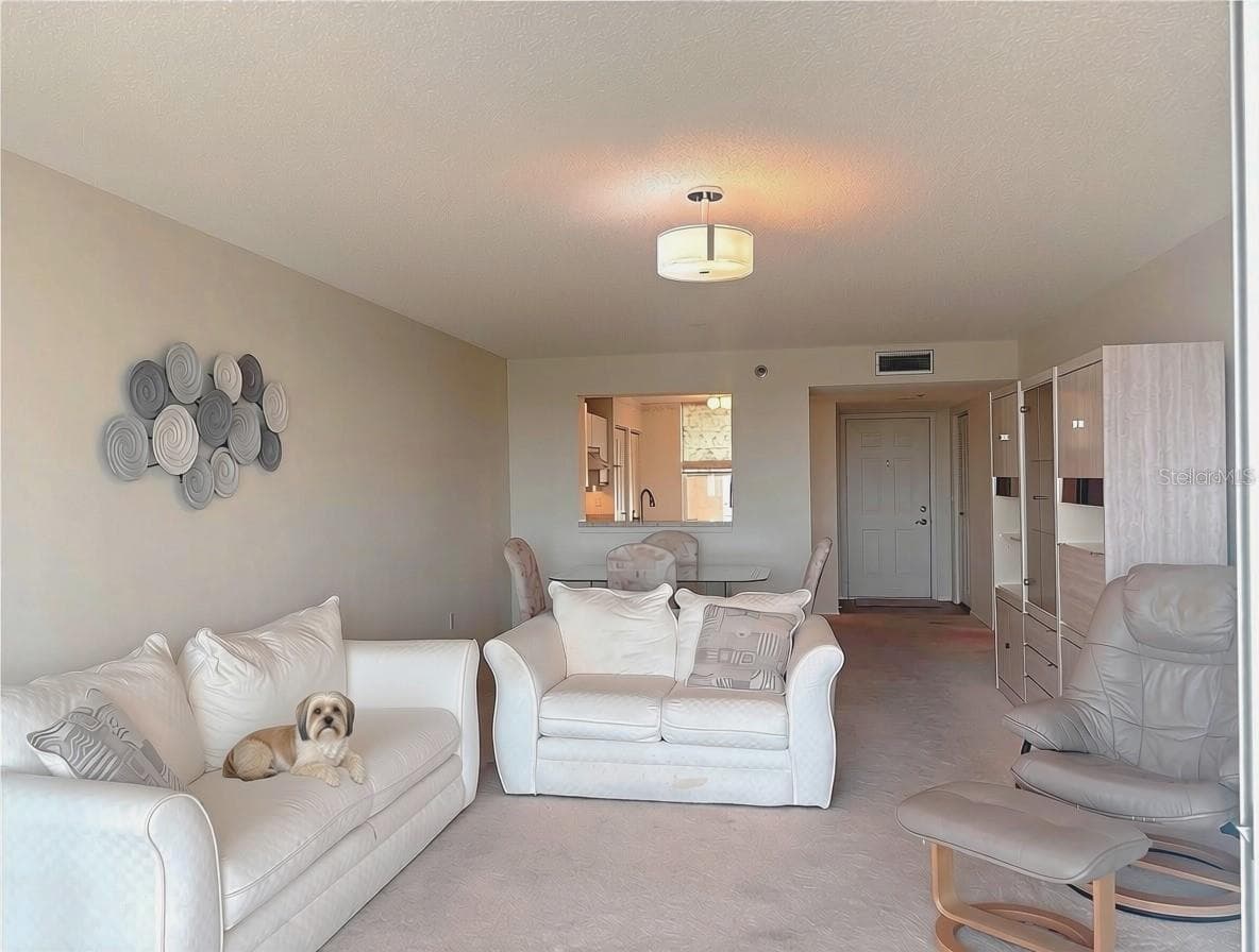 Living Room/Dining Room - 4460 FAIRWAYS BLVD #407, BRADENTON