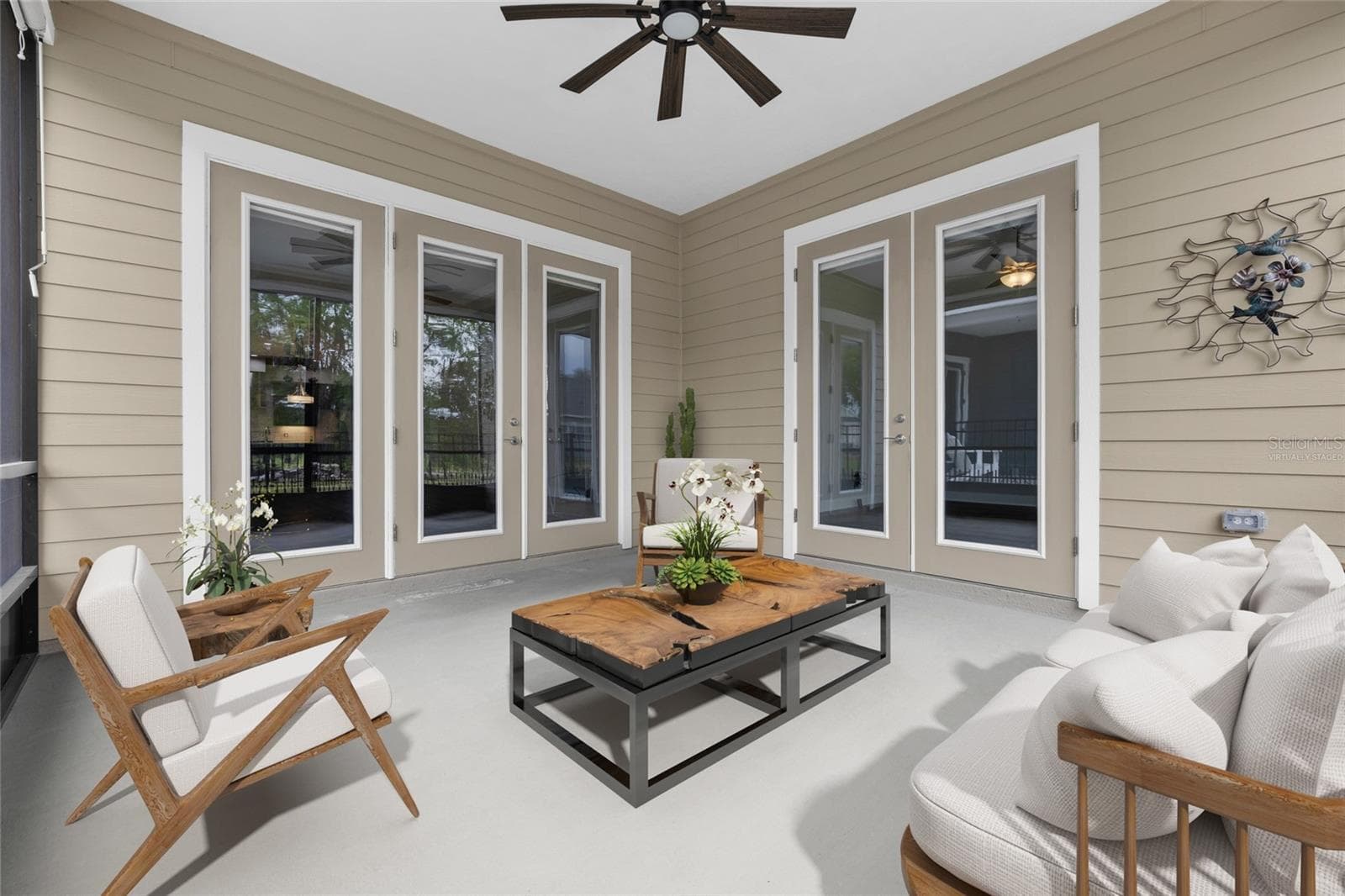 Virtually Staged Screened Lanai - 1329 NW 132ND BLVD, NEWBERRY
