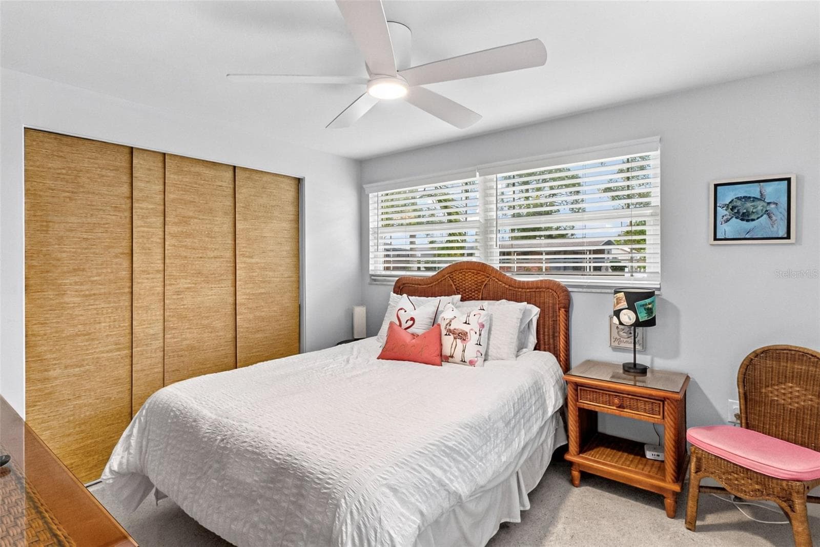 Guest bedroom with built-in closet storage. - 912 CHURCH ST, VENICE
