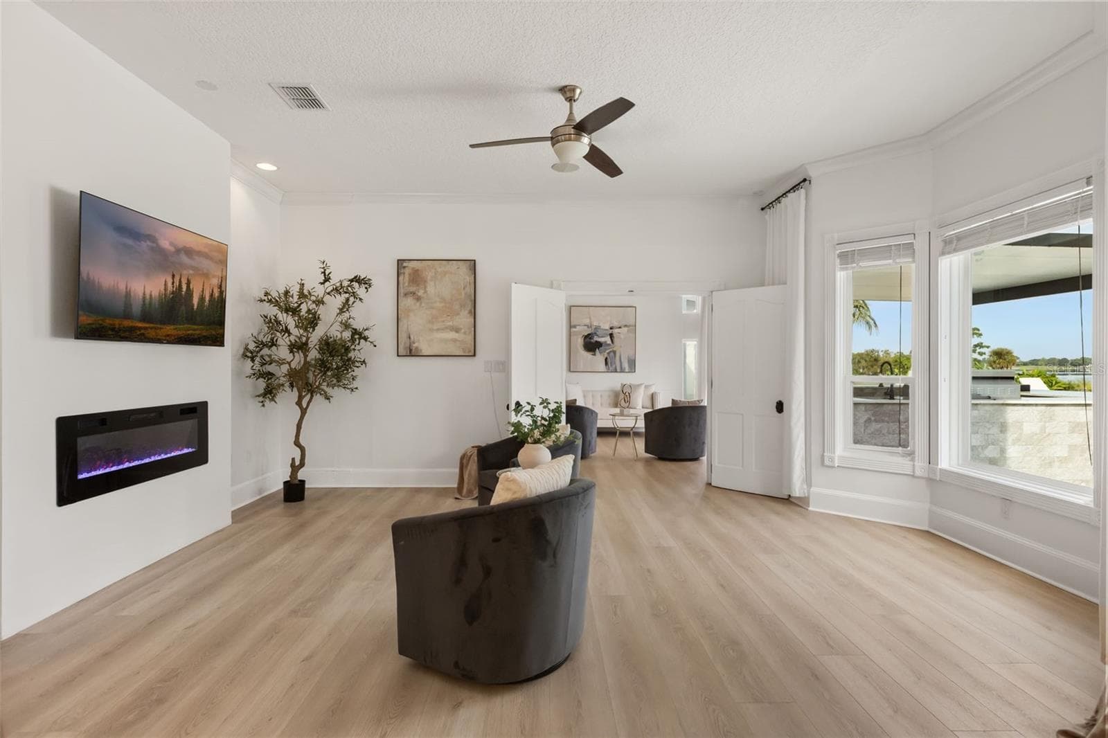Primary Bedroom Sitting Area - 7703 SADLER RD, MOUNT DORA