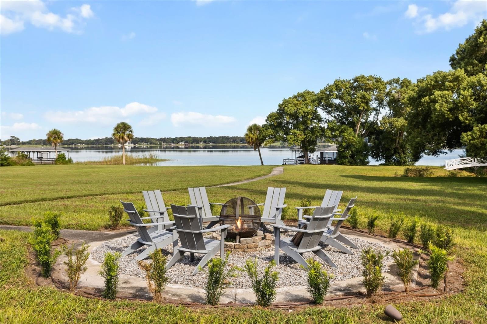Fire Pit - 7703 SADLER RD, MOUNT DORA