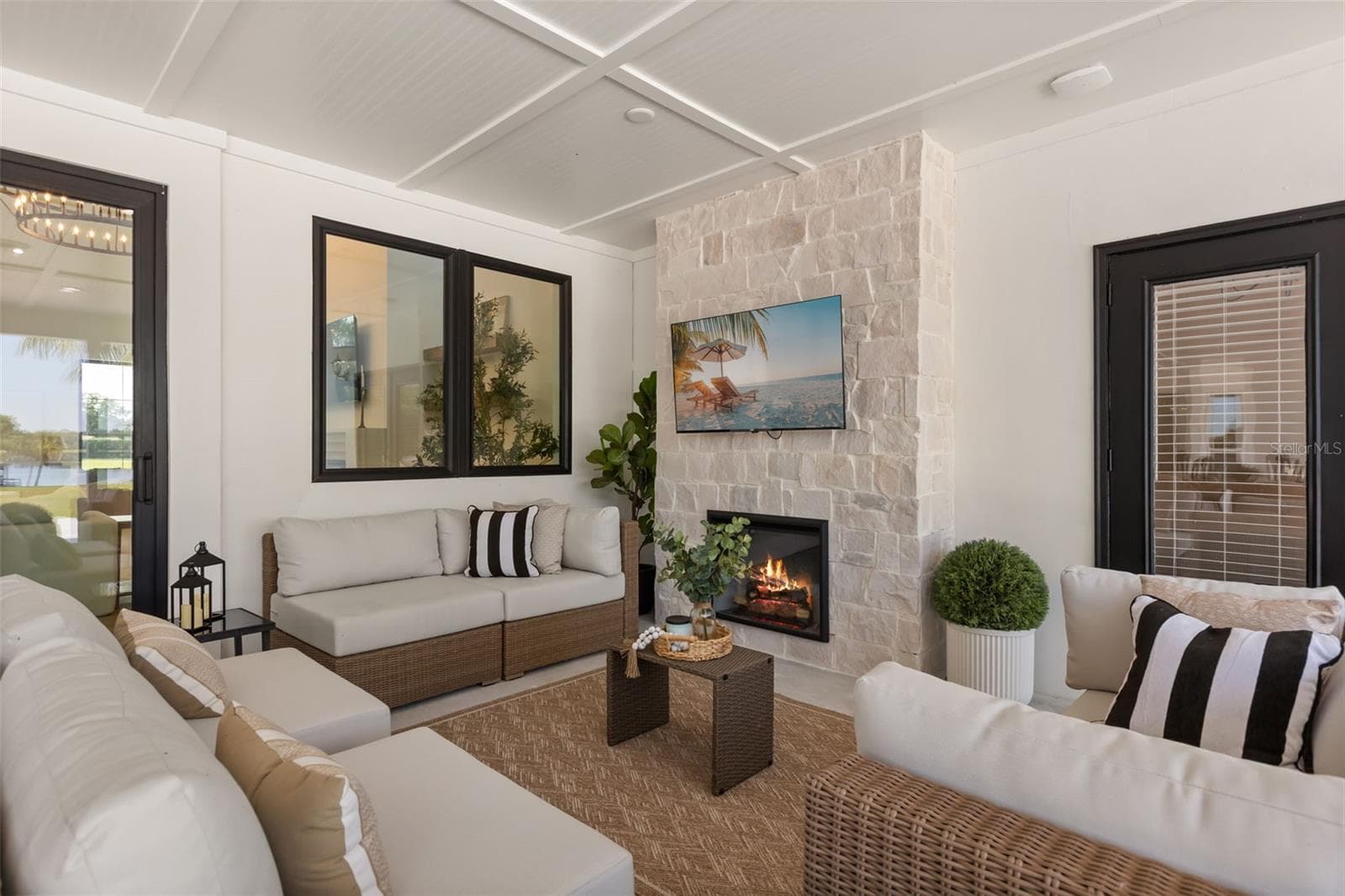 Lanai Sitting Area - 7703 SADLER RD, MOUNT DORA