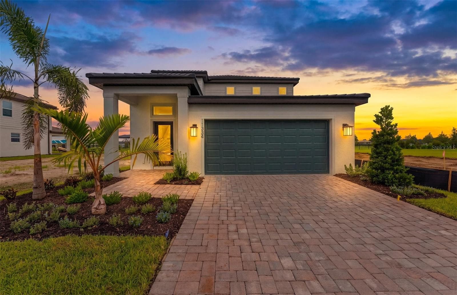 Pinecrest Exterior - 11334 MEADOW RIVER WAY, PARRISH