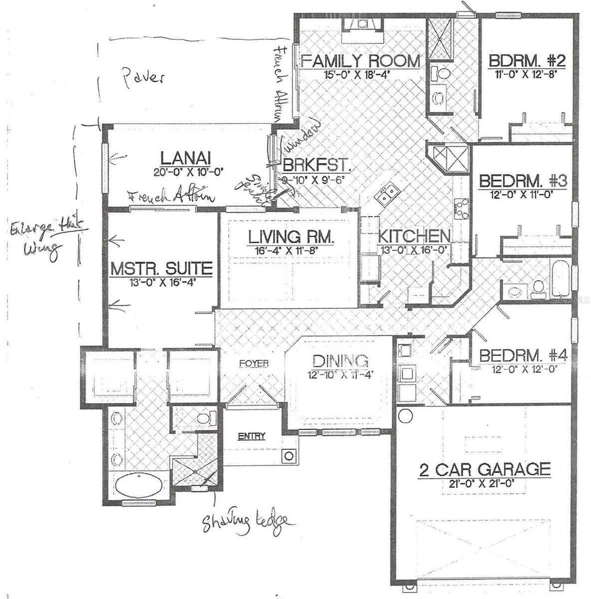 Floorplan - 7456 POINTE VENEZIA DR, ORLANDO