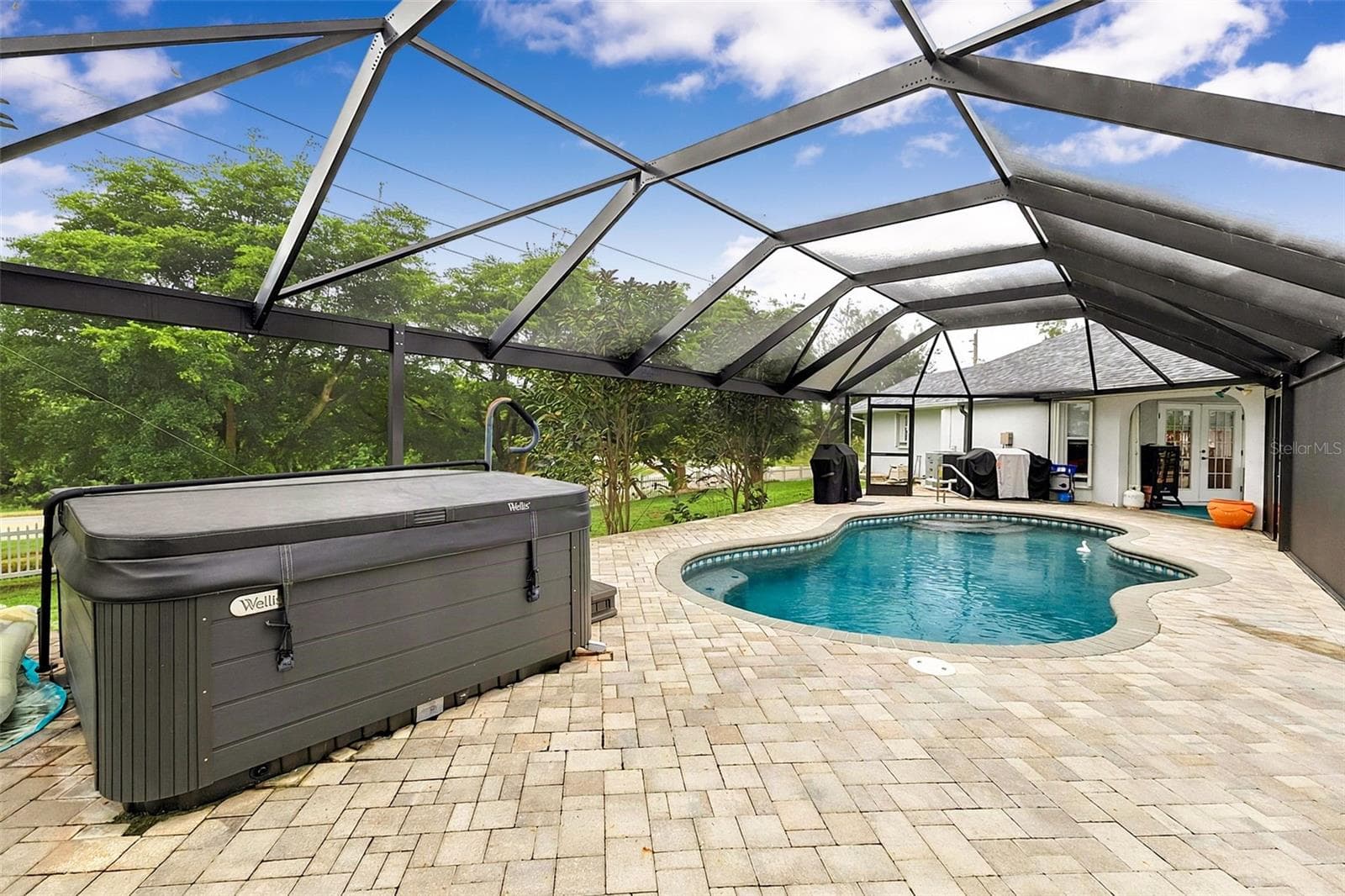 Pool and Spa - 614 RIO VILLA DR, PUNTA GORDA