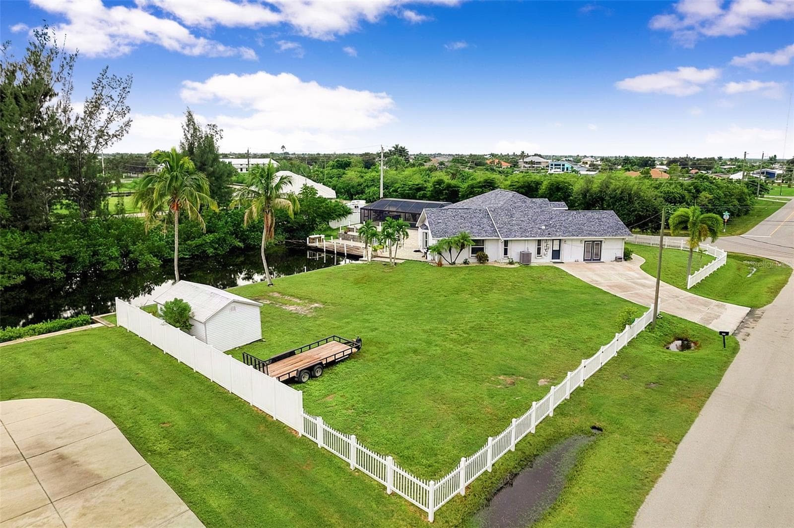 Aerial View - 614 RIO VILLA DR, PUNTA GORDA