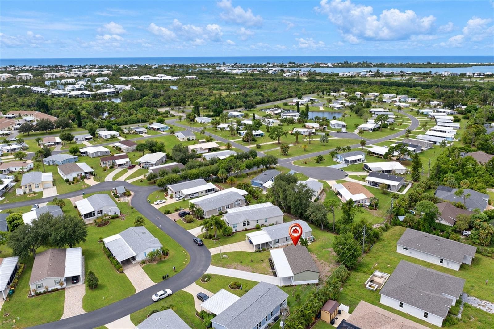 Aerial #6 - 9066 PINEHAVEN WAY, ENGLEWOOD