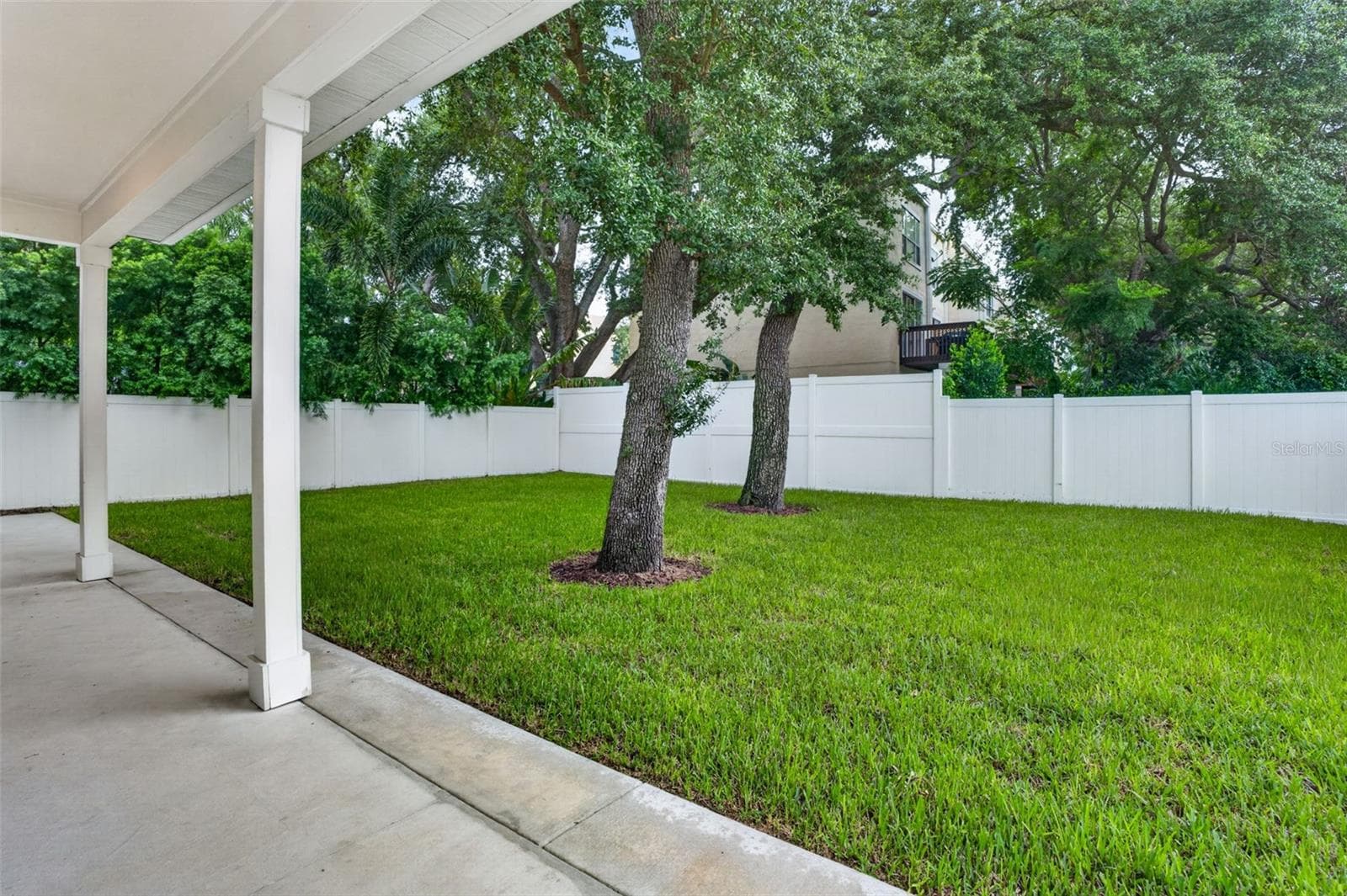 Backyard Covered Patio.Completely Fenced. - 5818 1/2 S 6TH ST, TAMPA