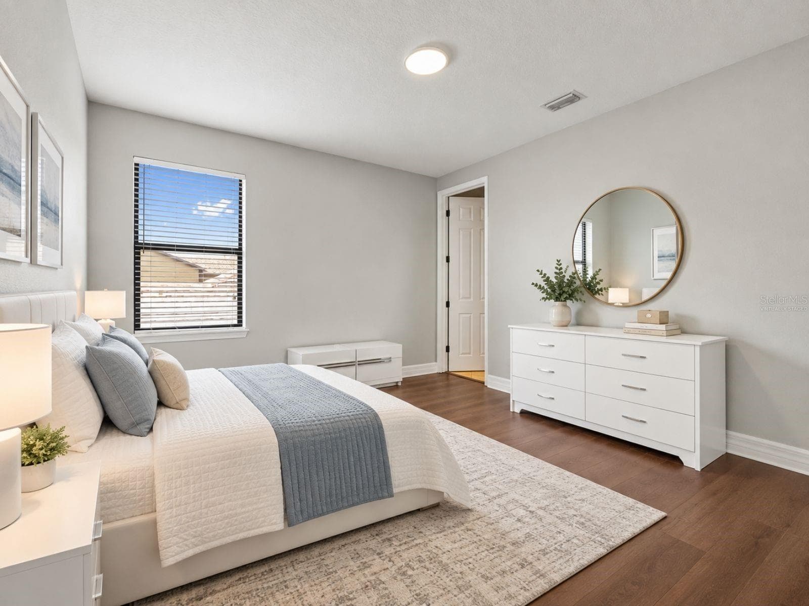 Virtually Staged-Bedroom Four - 8264 DUNHAM STATION DR, TAMPA