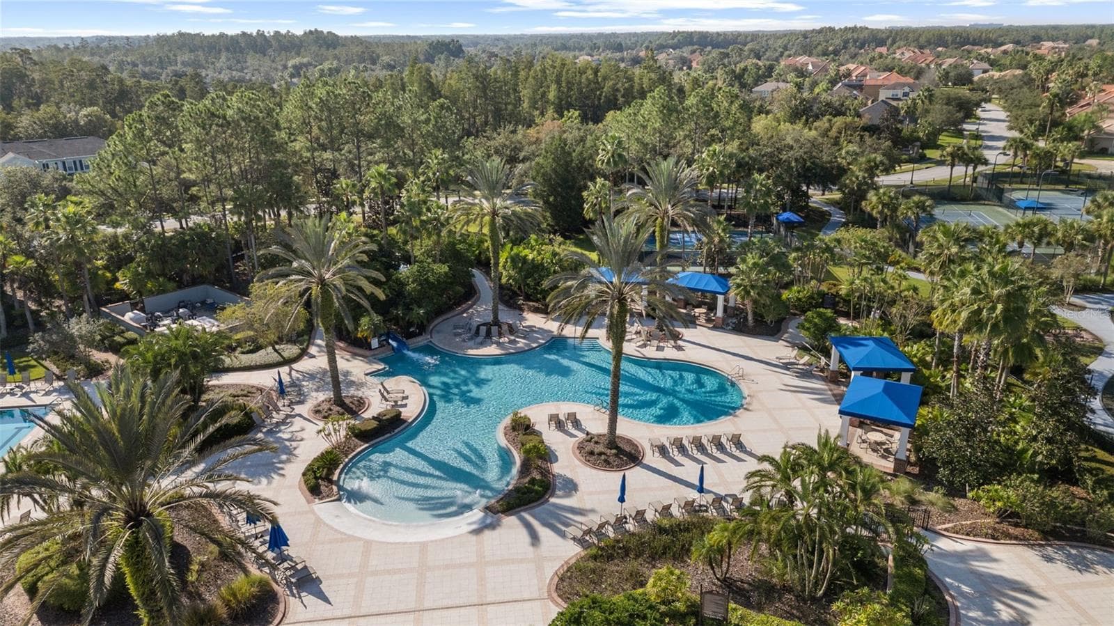 Aerial Of Amenities - 8264 DUNHAM STATION DR, TAMPA