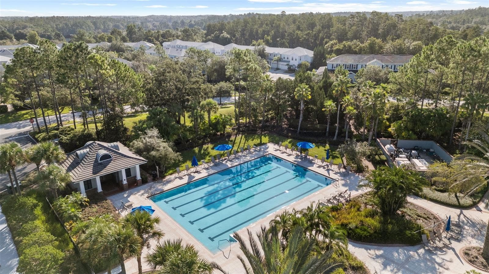 Aerial Of Amenities - 8264 DUNHAM STATION DR, TAMPA
