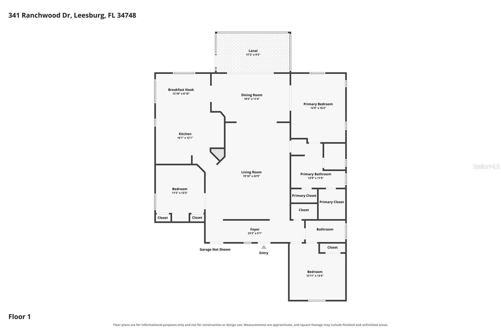 Single Family Residence at 341 RANCHWOOD DR, LEESBURG, photo 3 of 55