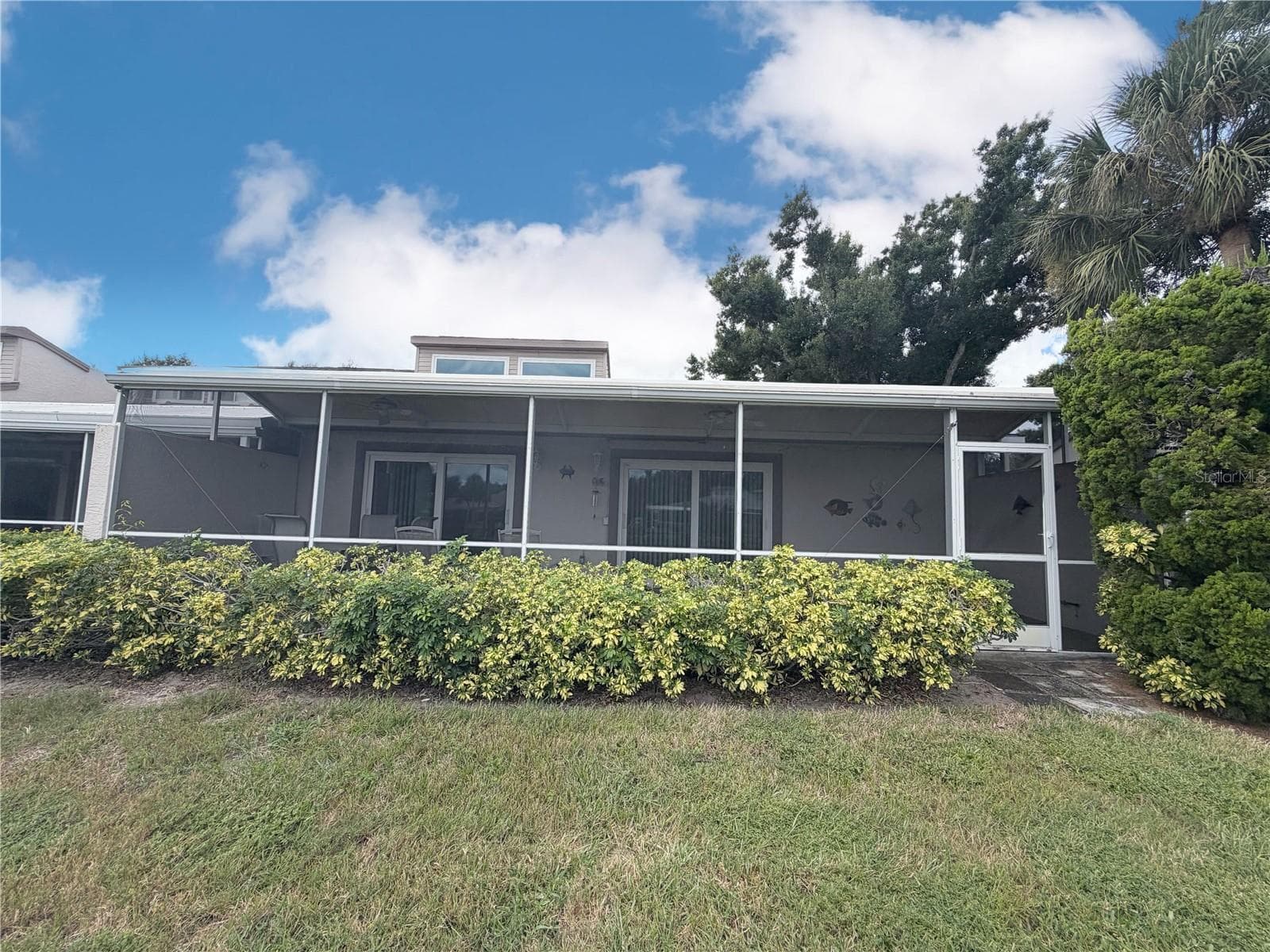 Rear lanai - 4621 HIDDEN VIEW PL #27, SARASOTA