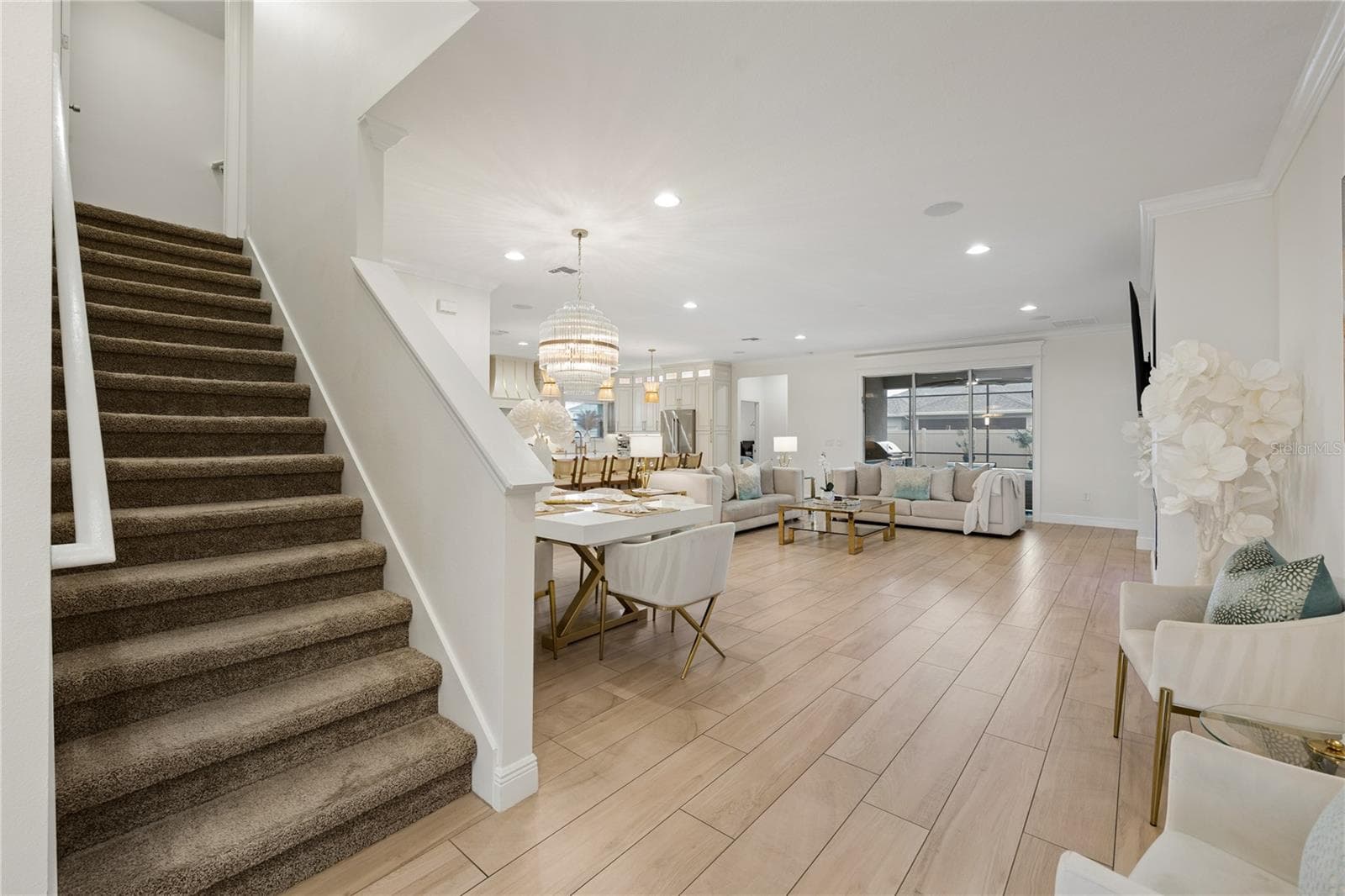 Stairs to Bedroom 5-Additional Suite - 489 AVILA PL, HOWEY IN THE HILLS