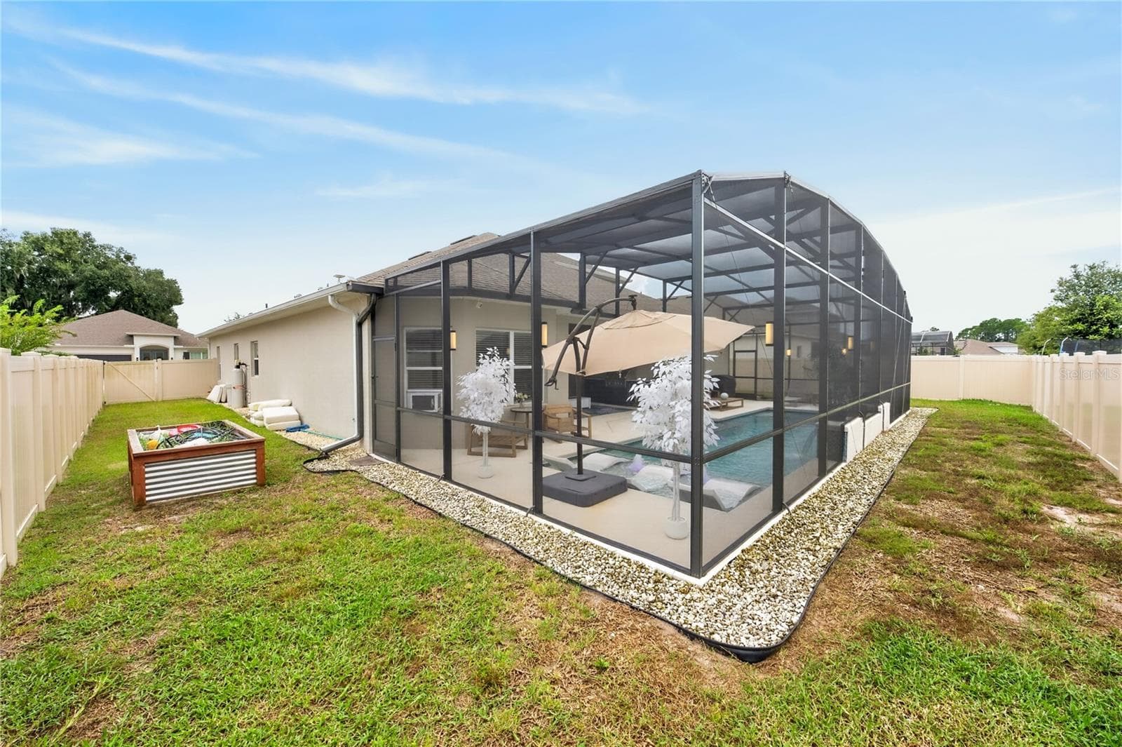 Fenced Backyard - 489 AVILA PL, HOWEY IN THE HILLS