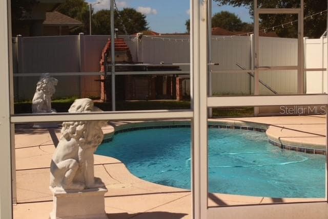Partial Pool View - 4030 SANTA BARBARA RD, KISSIMMEE