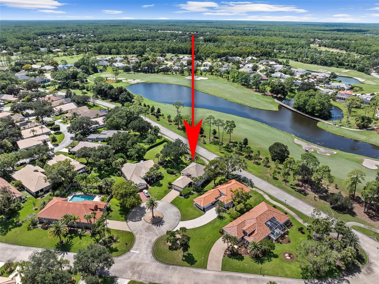 Aerial - 410 LONG COVE CT, ORMOND BEACH