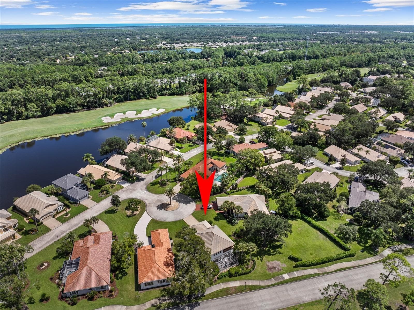 Aerial - 410 LONG COVE CT, ORMOND BEACH