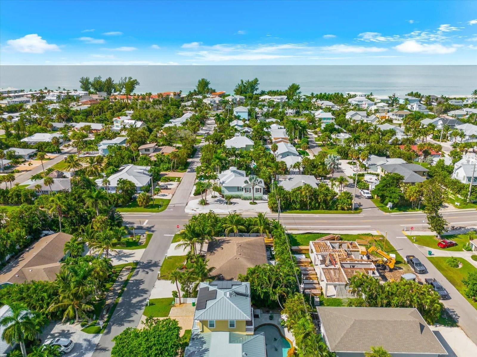 400 75th St - Aerial View - 400 75TH ST, HOLMES BEACH