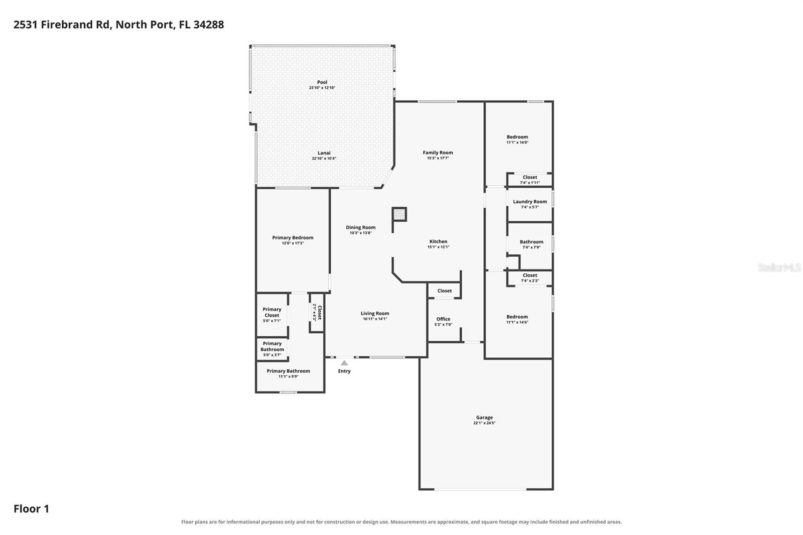 Single Family Residence at 2531 FIREBRAND RD, NORTH PORT, photo 40 of 40