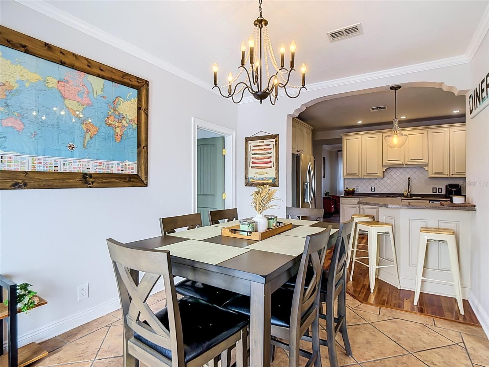 Dining/ kitchen - 166 CATFISH ST, HAINES CITY