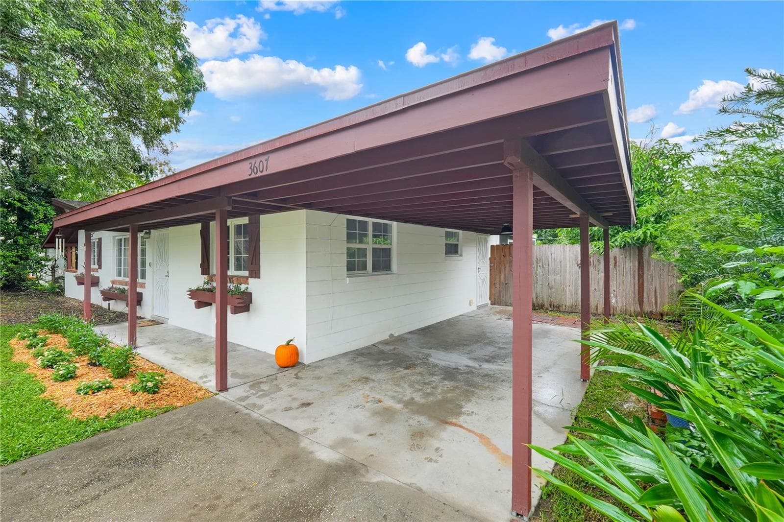 Carport - 3607 S CRYSTAL LAKE DR, ORLANDO