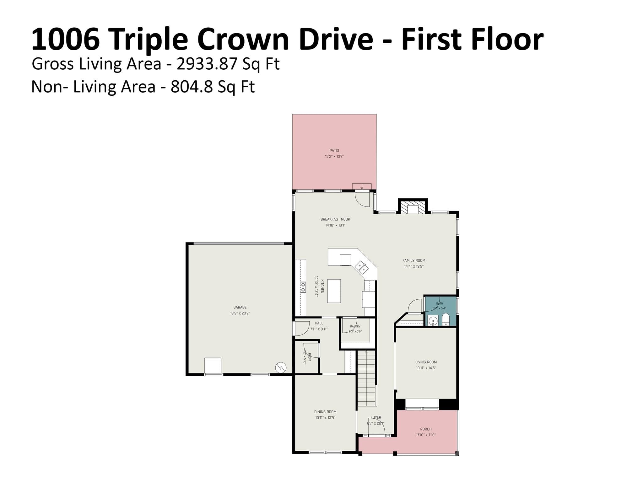 Single Family Residence at 1006 Triple Crown Drive, Indian Trail, photo 42 of 44