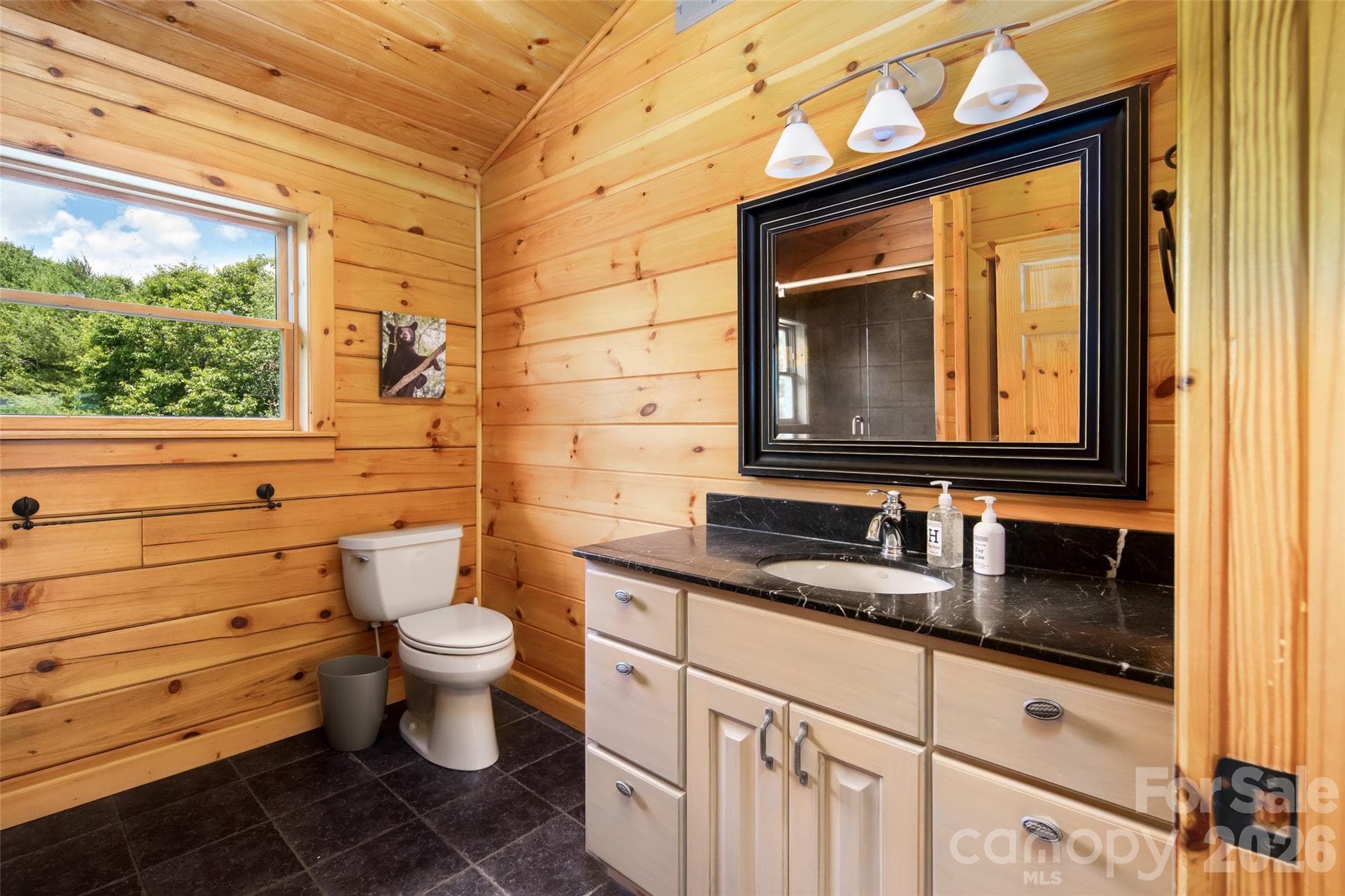 2nd bedroom full bathroom with shower. Located second level. - 316 Stevenson Cove Road, Waynesville