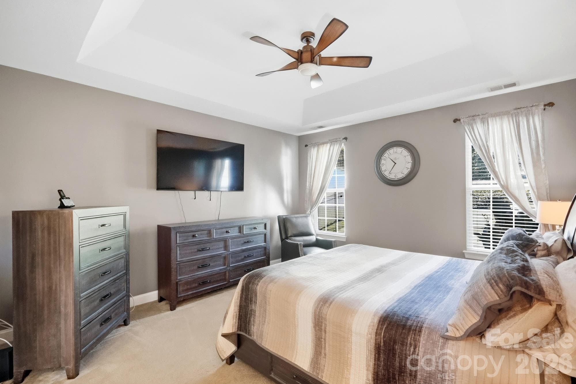 Primary Bedroom - 10110 Loch Lomond Drive, Charlotte
