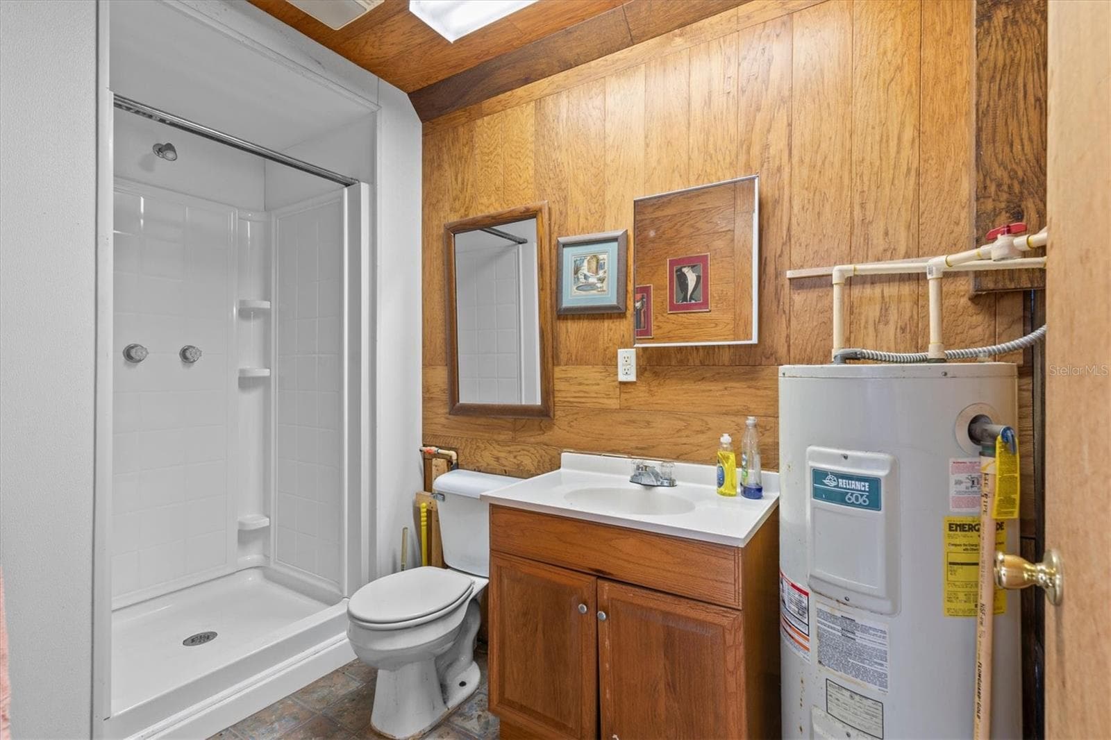 Downstairs Workshop Bathroom - 195 SPRING LAKE HWY, BROOKSVILLE