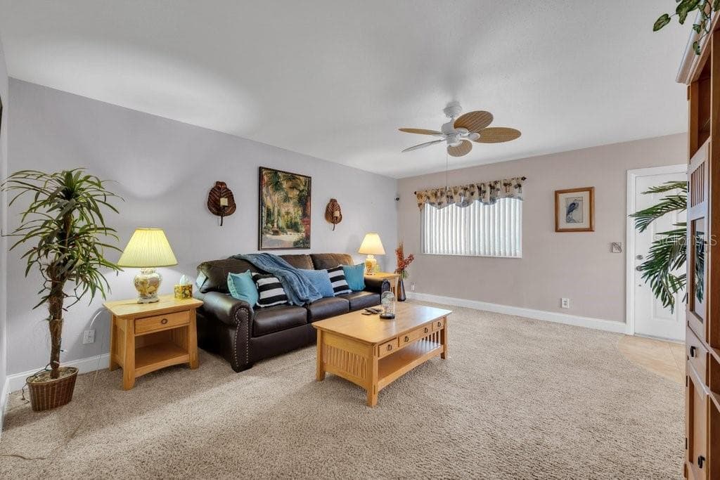 Living Room - 1802 BEDFORD LN #9, SUN CITY CENTER