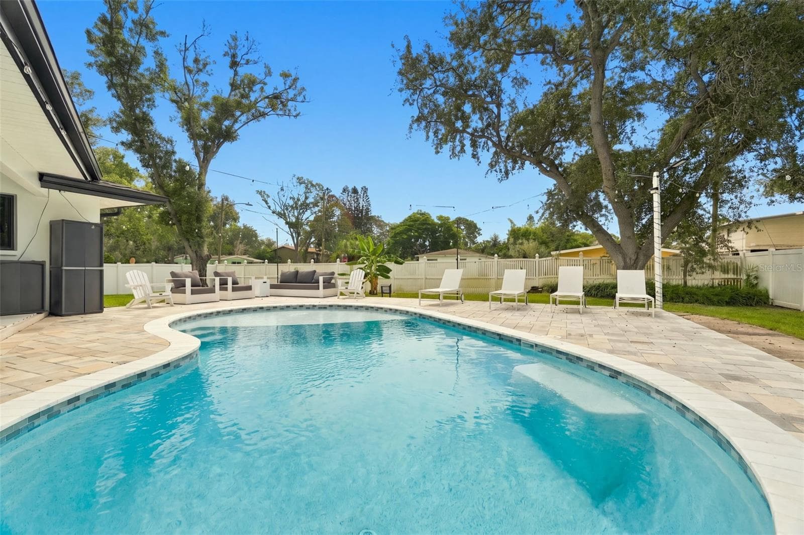 Gorgeous Saltwater Pool with Sun Shelf - 330 PATICA RD NE, ST PETERSBURG