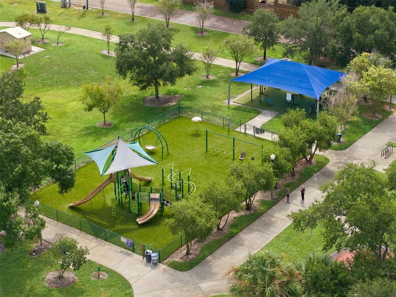 Riviera Bay Park, view of Playground & Outdoor Workout equipment - 330 PATICA RD NE, ST PETERSBURG