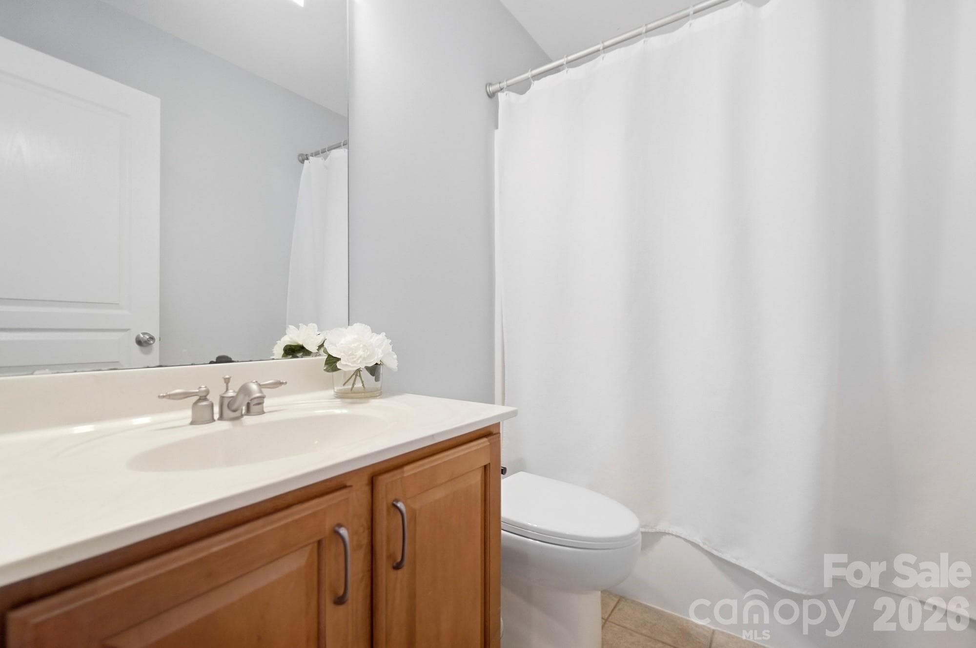 Full Bath in Hall - 10329 Misty Moss Court, Mint Hill