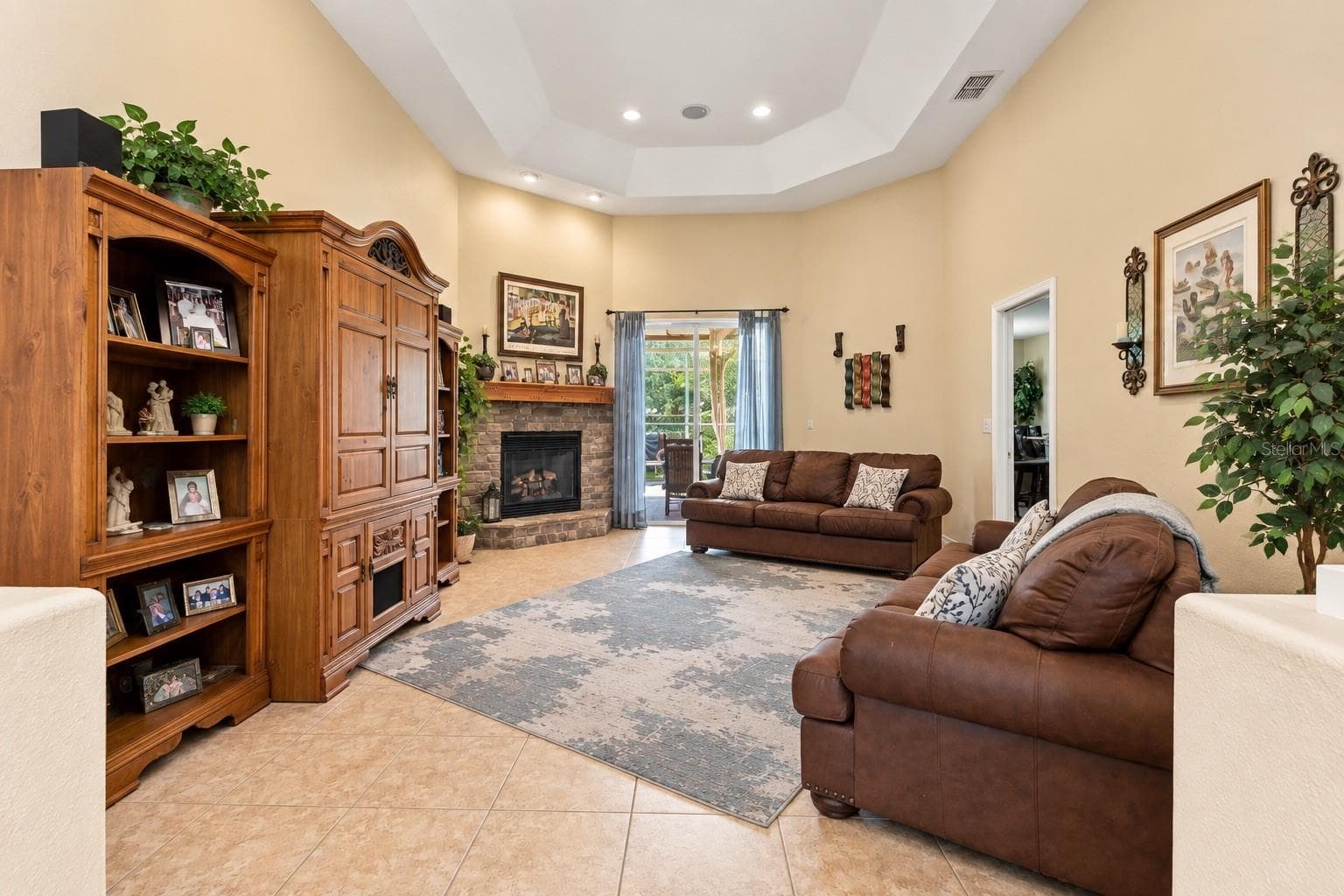 Living room - 1486 ALAMEDA DR, SPRING HILL