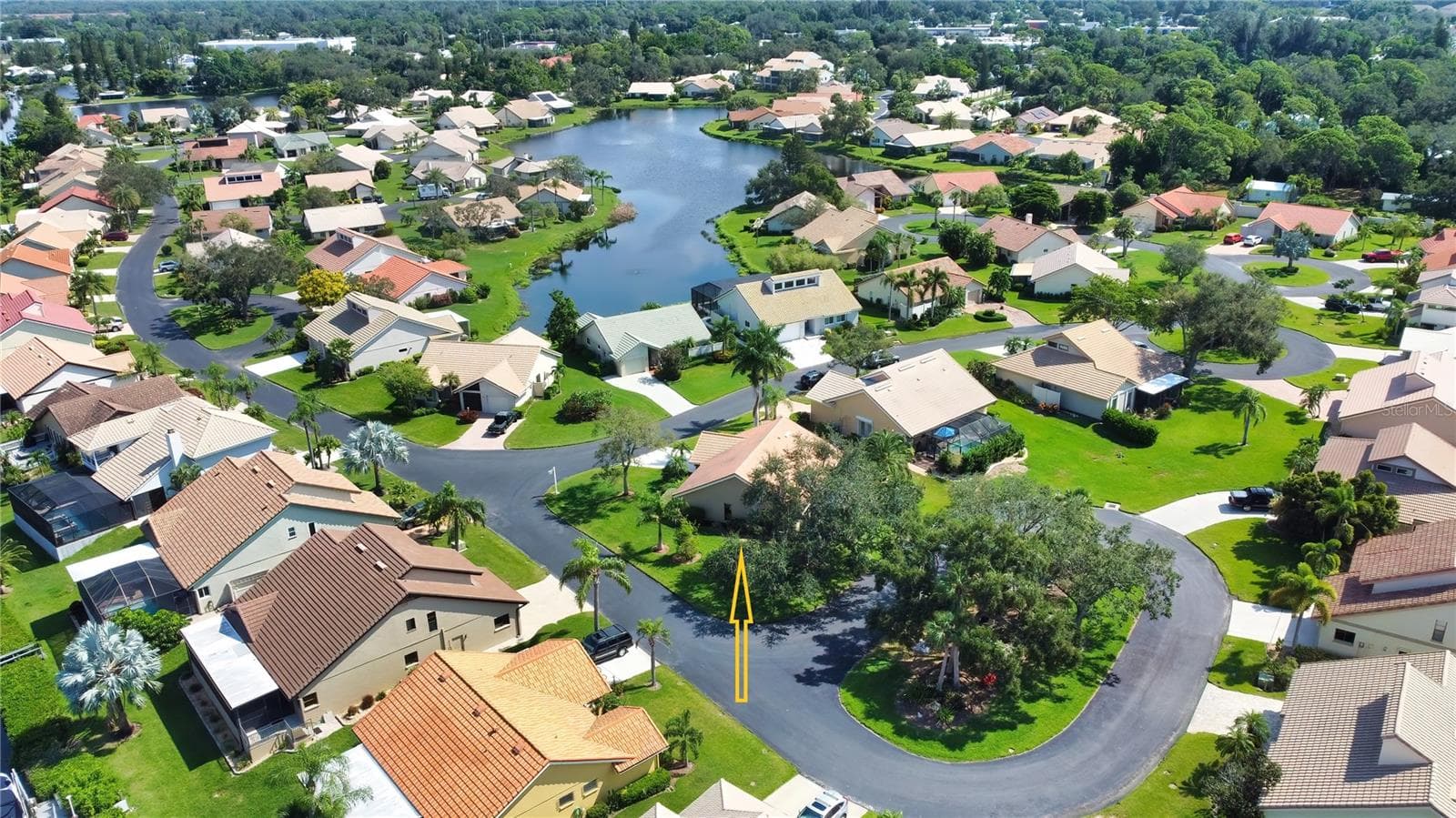 Aerial Photo - 32 INLETS BLVD #32, NOKOMIS