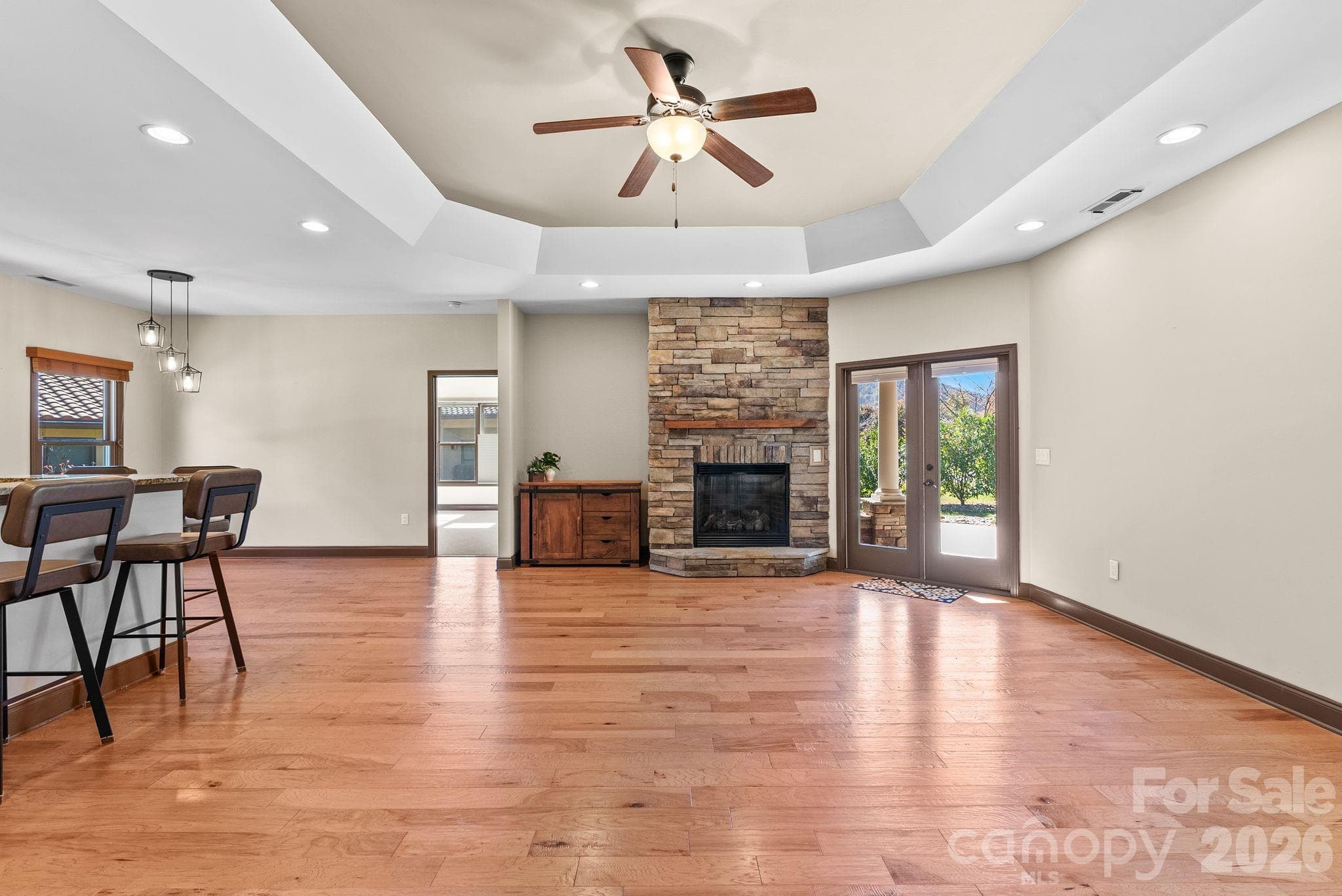 Gas Fireplace * Tray Ceiling - 4 Pacifico Drive, Asheville